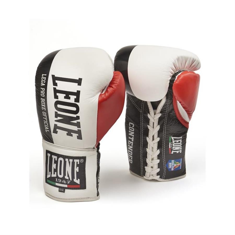 Leone Boxing Gloves CONTENDERΚορδόνια White MMATeam.gr