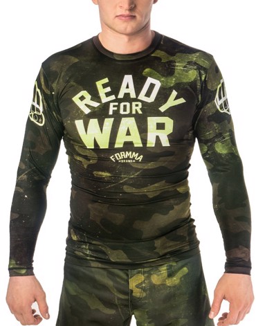 Formma Ready For War Rashguard-Green