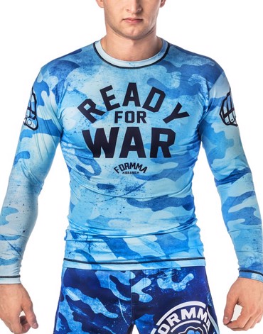 Formma Ready For War Rashguard-Blue