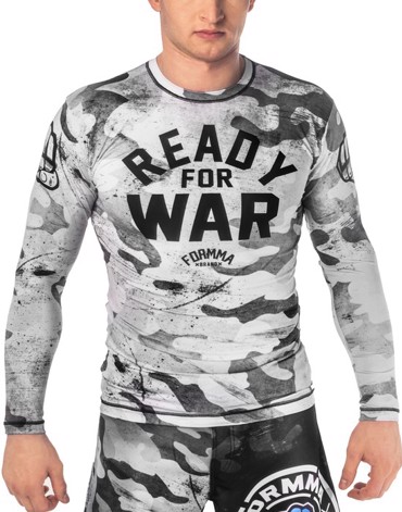 Formma Ready For War Rashguard-white