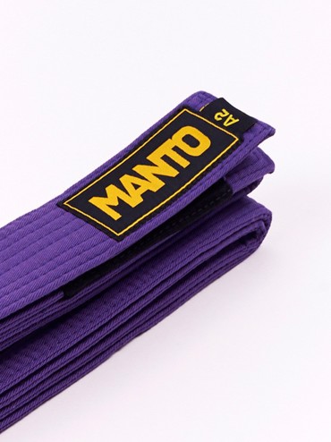 MANTO BJJ LOGOTYPE-PURPLE BELT