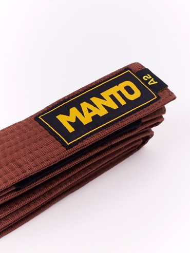MANTO BJJ LOGOTYPE-BROWN BELT