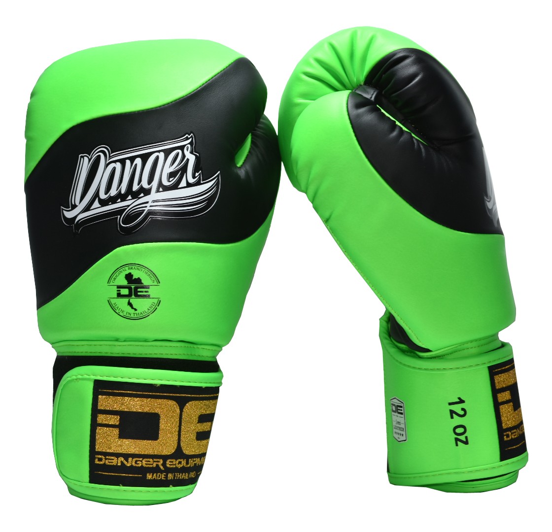 Danger EVOLUTION BOXING GLOVESGreen/Black/Green MMATeam.gr