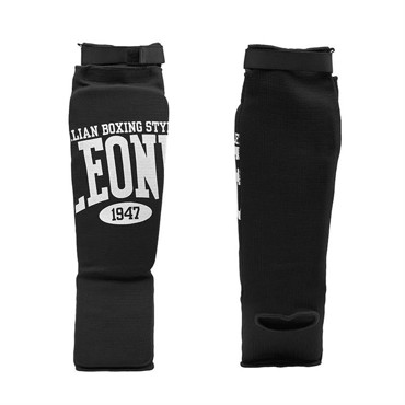 Leone COMFORT Cotton Shinguards-Black