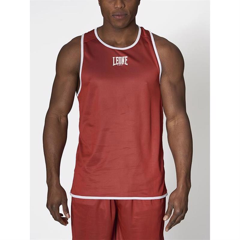 Leone Double Face Boxing Singlet - blue/red