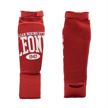 LEONE Comfort Shinguard RED