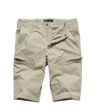 VNTG Beltana technical Cargo Shorts -Beige