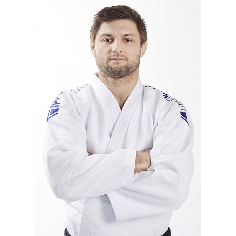 Ippon Gear Slim fit Legendary FIGHTER  Judo stoli jacket-WHITE