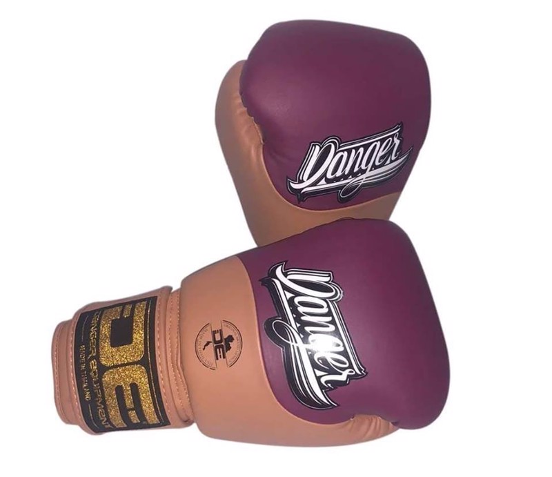 Danger Evolution Boxing Gloves-Vintage Bordeux