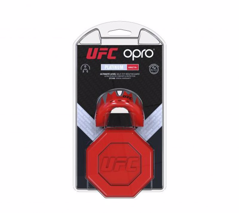 Opro UFC platinum series Prostateftiki masela -RED