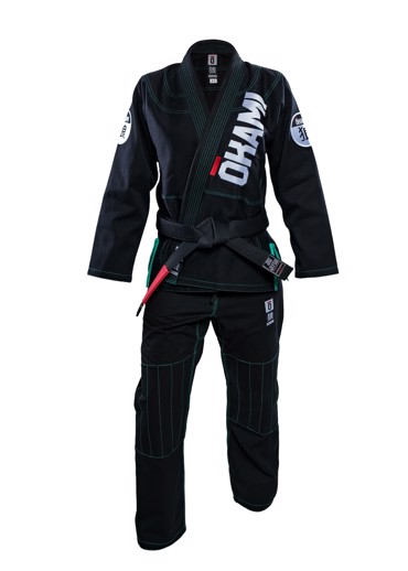 OKAMI ladies competition training BJJ Gi-black