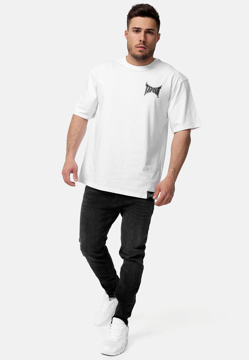 Tapout creekside tshirt- white