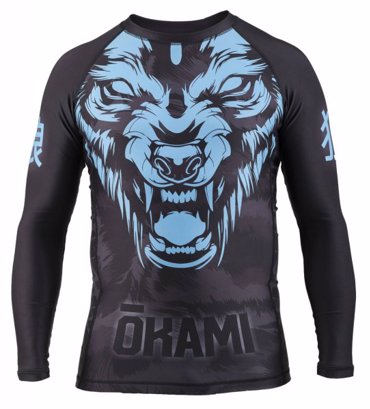Okami wilderness Rashguard L/S - Black