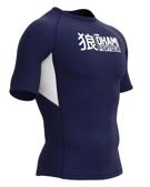 Okami KEII s/s rashguard -Navy