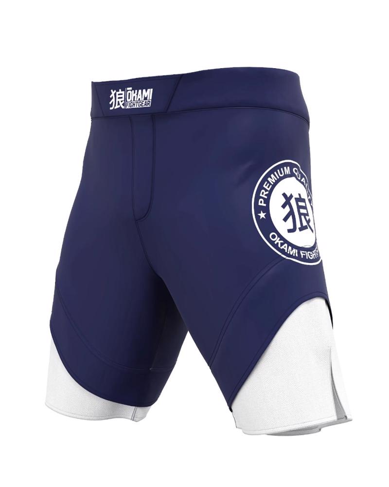 Okami KEII Fightshorts -navy