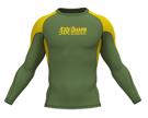 Okami KEII L/s rashguard -green