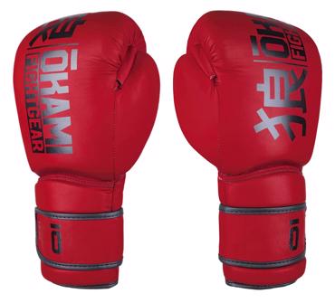 OKAMI competitor v2 BOXING GLOVES -red/black