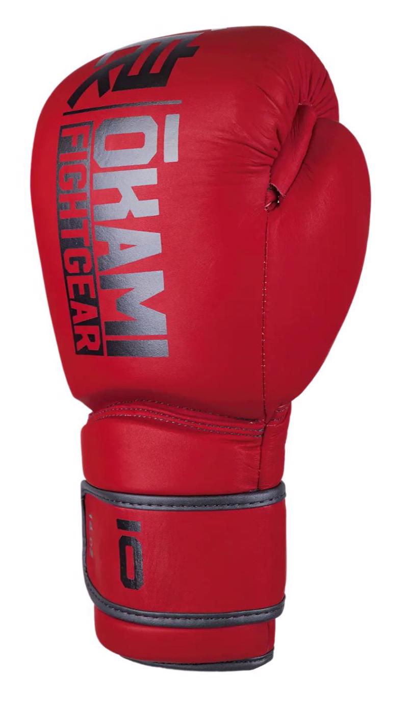 OKAMI competitor v2 BOXING GLOVES -red/black
