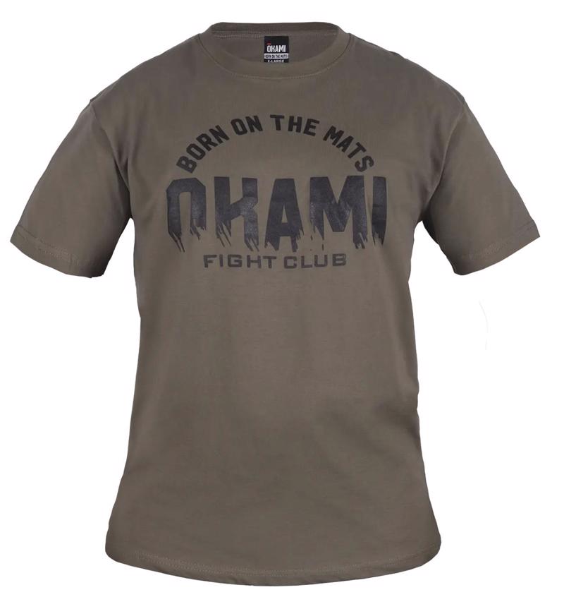 OKAMI T-Shirt fight club - khaki