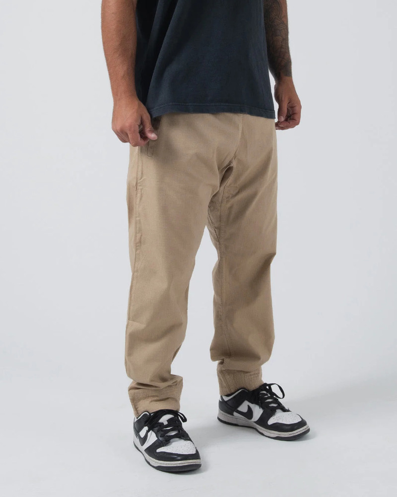  Kingz Casual Cotton Gi Pants-khaki