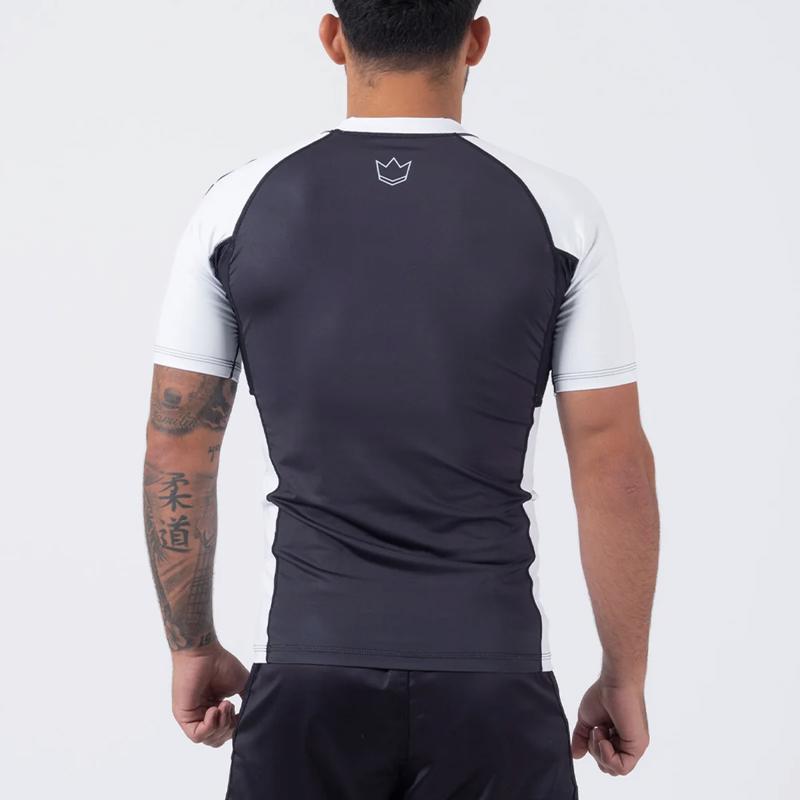 KINGZ Ranked Performance V2 s/S Rashguard-white