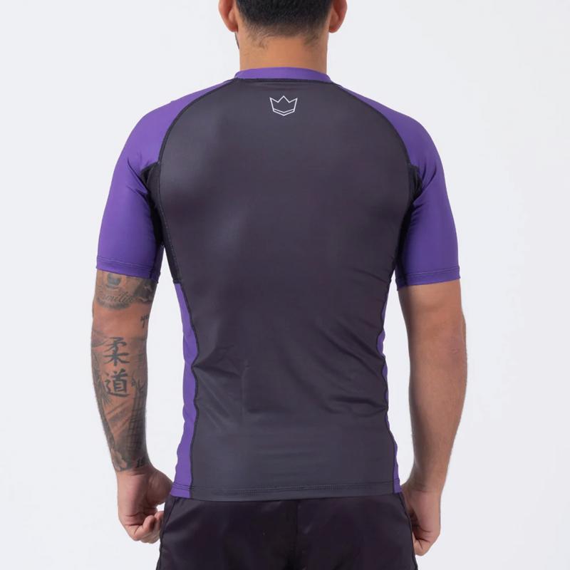 KINGZ Ranked Performance V2 s/S Rashguard-purple