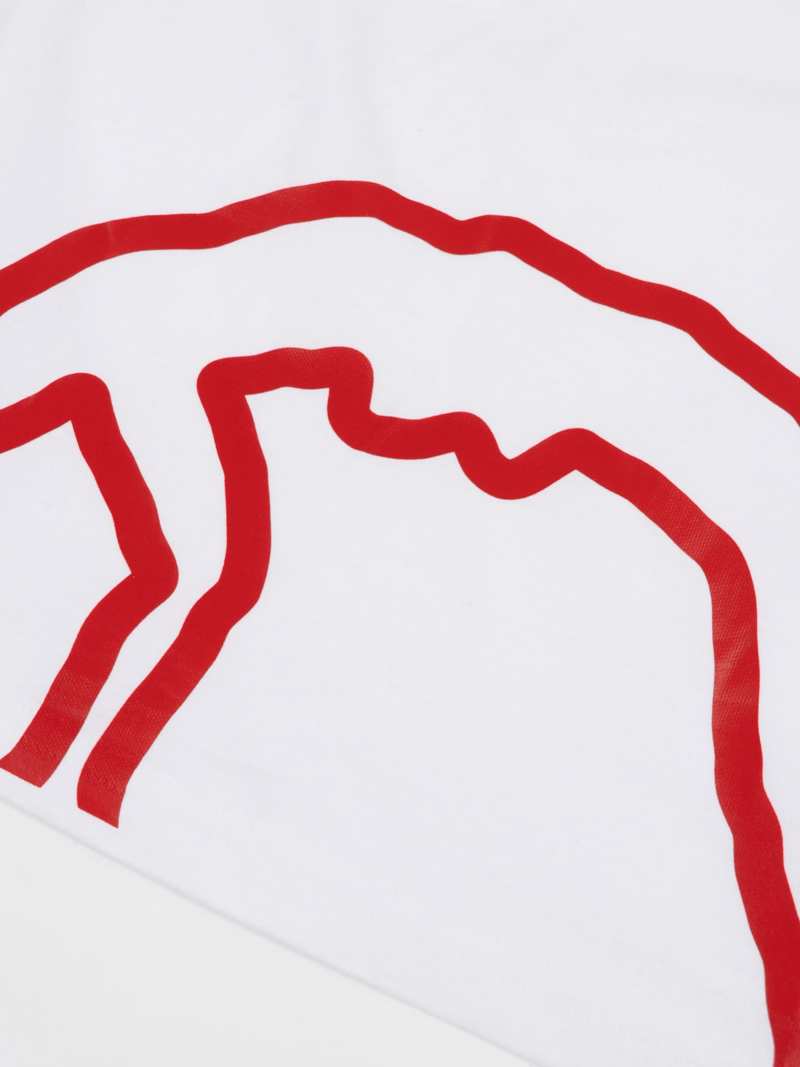 MANTO trace tshirt- white