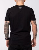BAD BOY greek flag t-shirt - black