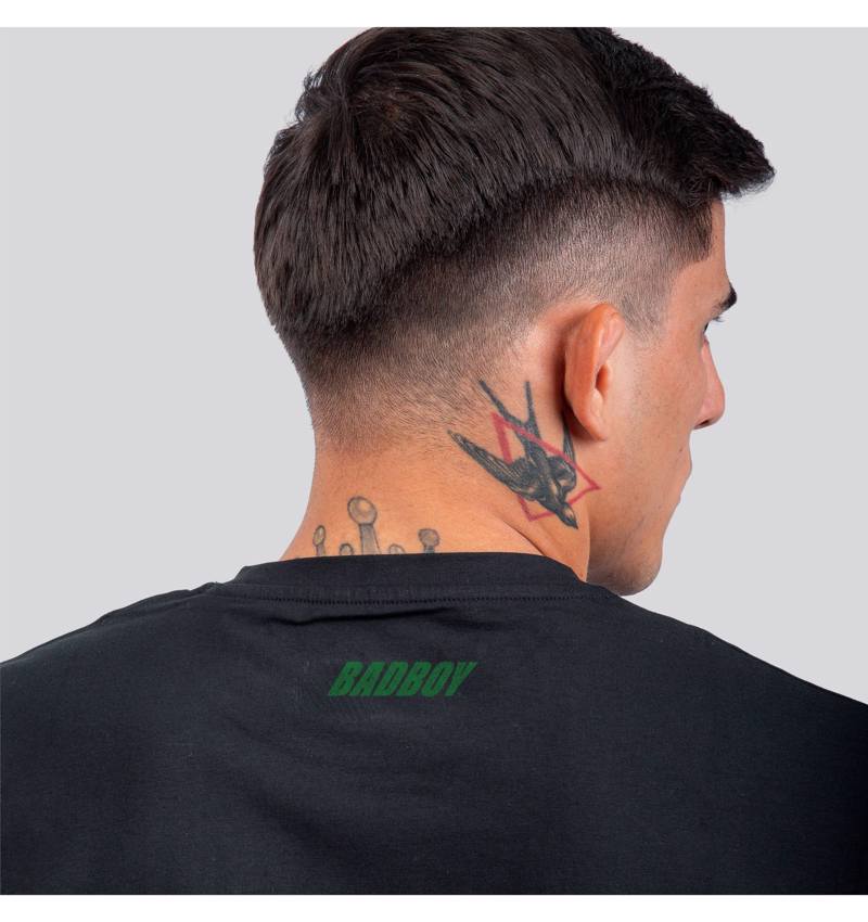 BAD BOY brazilian flag t-shirt - black
