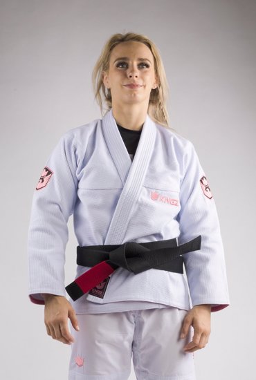 KINGZ Women Balistico 3.0 bjj gi- WHITE